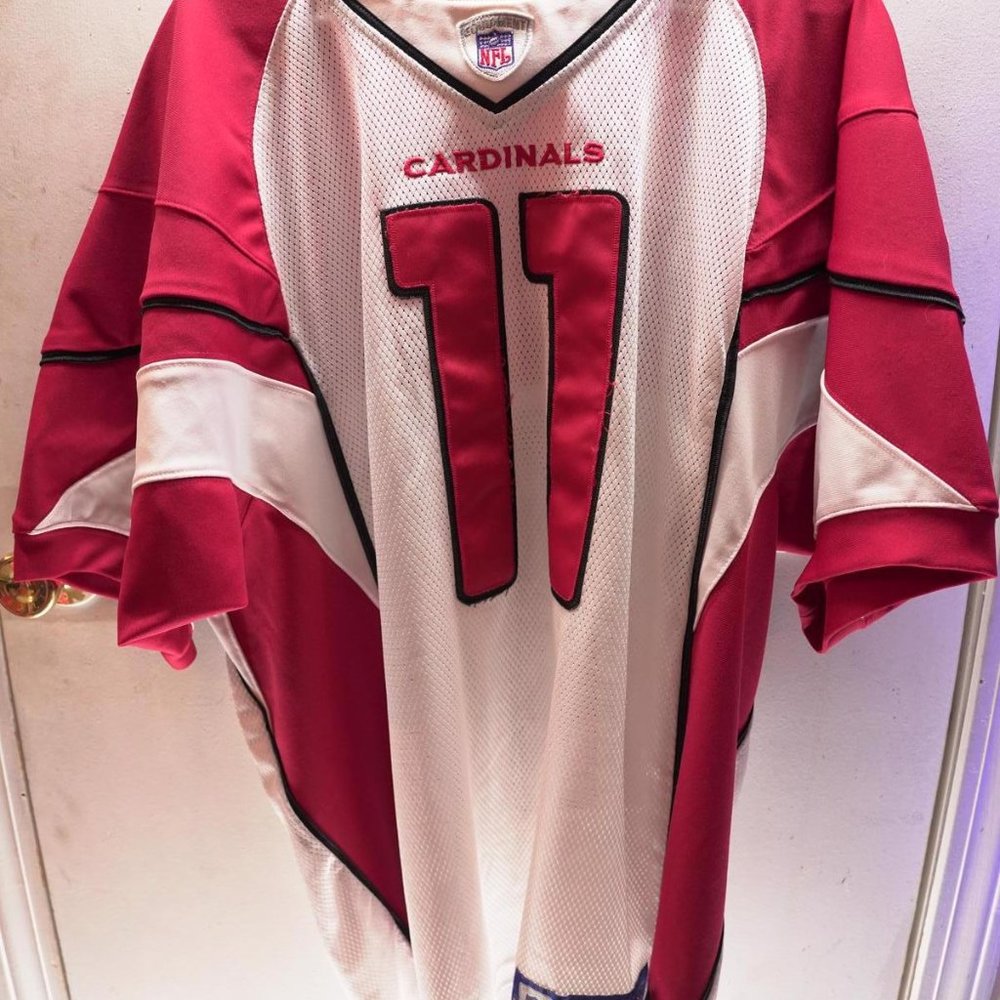 Reebok Men Larry Fitzgerald Arizona Cardinals Sewn Adult Size 48